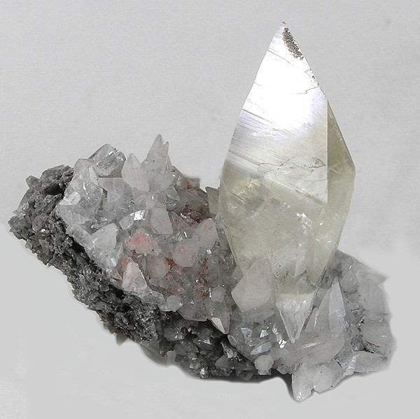 Farbloser Calcit-Kristall